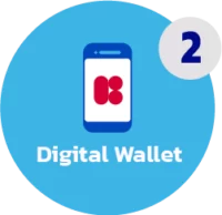 Digital wallet icon